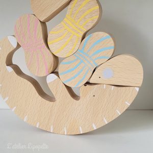 Jeu d'équilibre chat