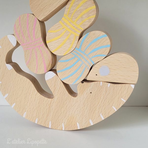 Jeu d'équilibre chat