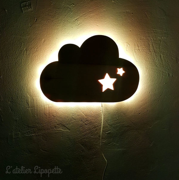 nuage veilleuse 2 Lampe nuage