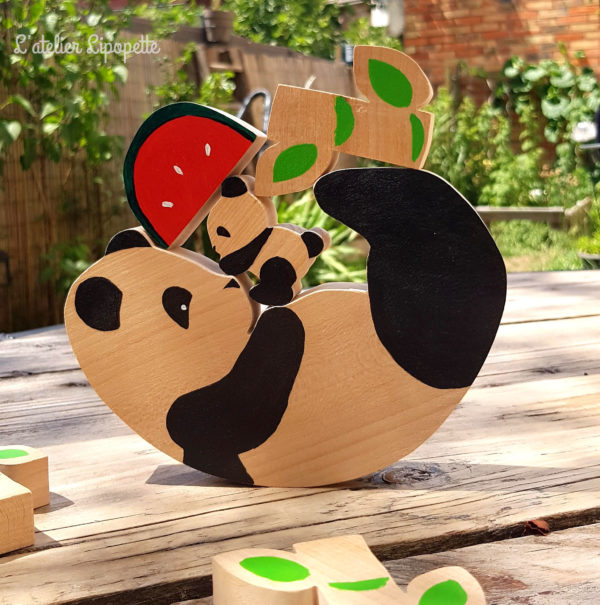 jouet panda 3 Jeu d'équilibre panda