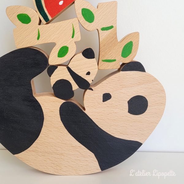 panda 1 Jeu d'équilibre panda