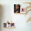 Porte photo rotin