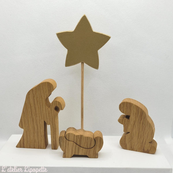 creche Crèche en chêne