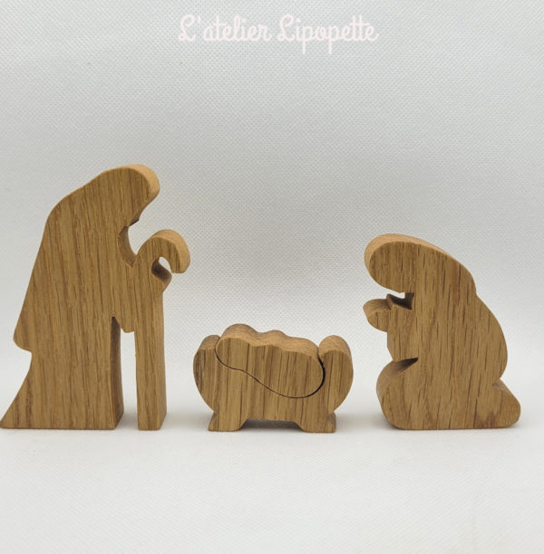 creche1 Crèche en chêne