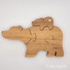 Puzzle maman ours et son bébé