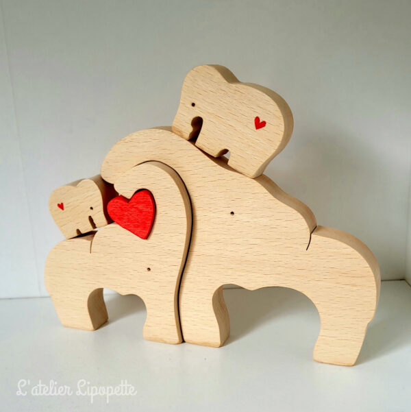 famille éléphant Famille éléphant